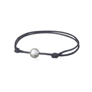 MERIEL-pearl-bracelet-black-for-MÄN